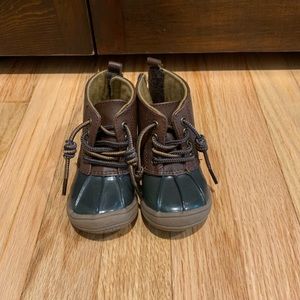 Smart Step Toddler Duck Boots in Green